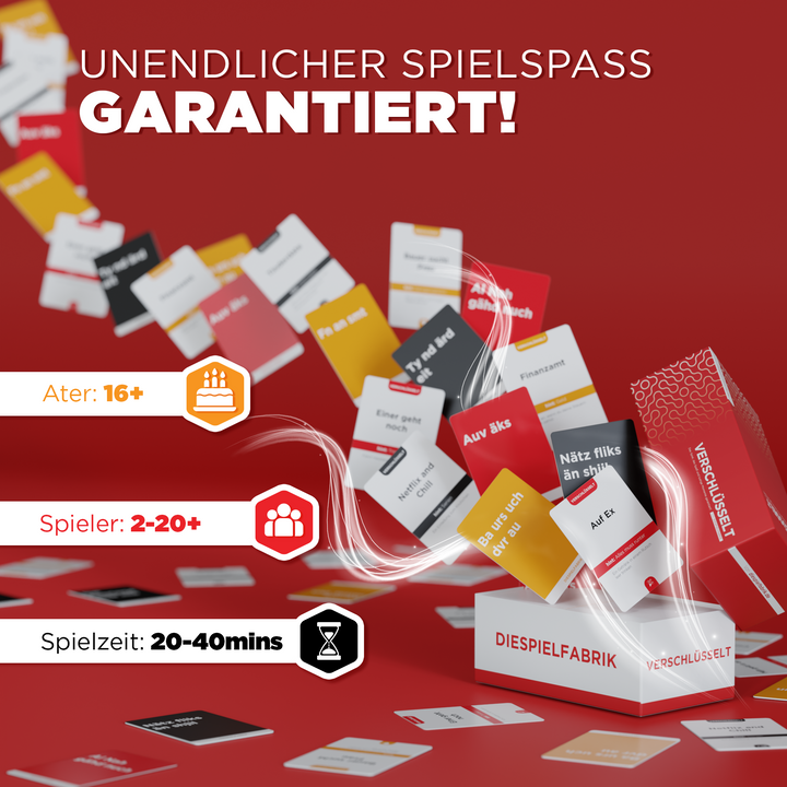 Verschlüsselt | DACH-Ausgabe | 400 Karten