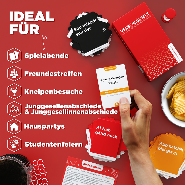 Verschlüsselt | DACH-Ausgabe | 400 Karten
